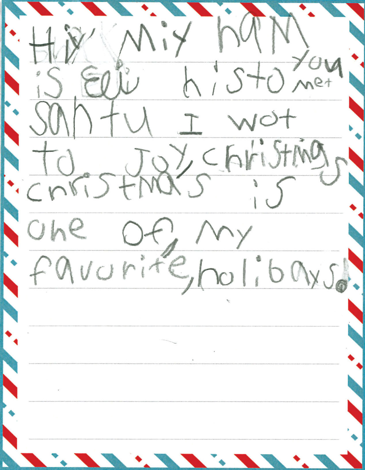Letters to Santa